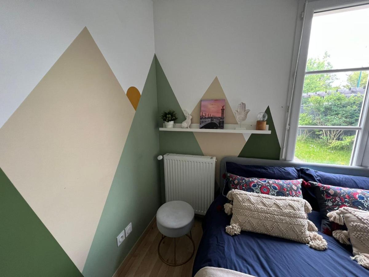 Appartement Logement exceptionnel avec jardin proche Disney à Montévrain Extérieur photo