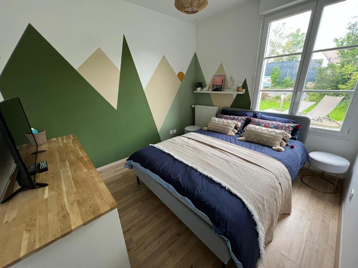 Appartement Logement exceptionnel avec jardin proche Disney à Montévrain Extérieur photo